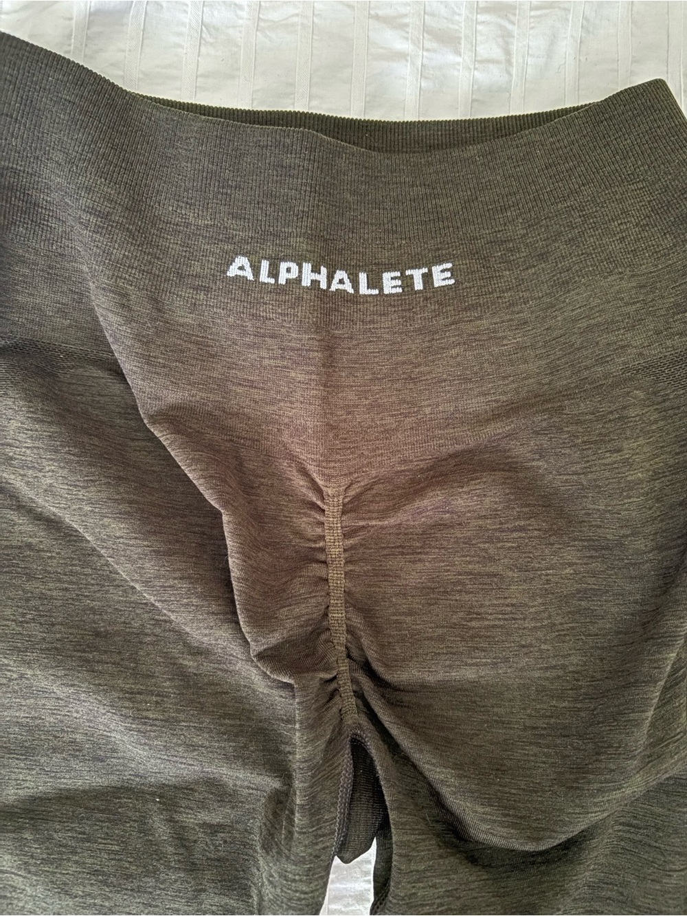 Alphalete Green High-Waist Leggings - Picture 2 of 4